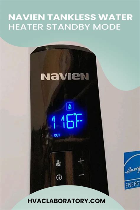 Naviens patented ComfortFlow system is the first to include a buffer tank, recirculation pump and fine-tuned controls into a tankless water heater, resolving the cold-water sandwich effect and issues of minimal flow rates commonly found in other tankless water heaters. . Navien standby mode